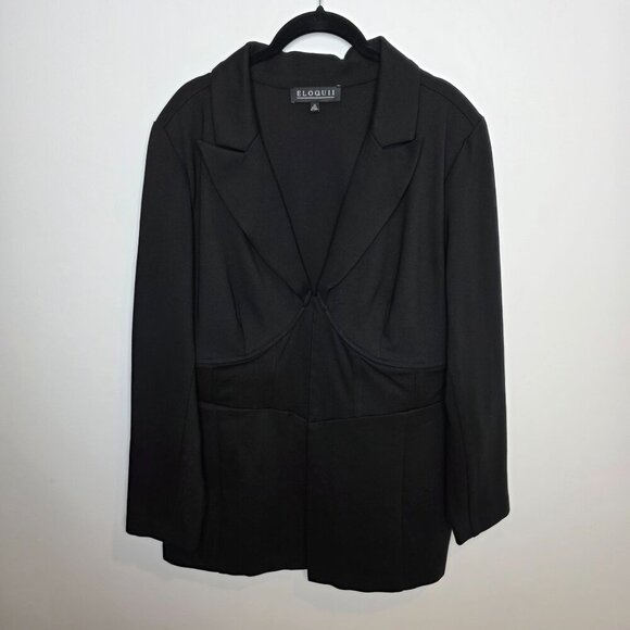 Eloquii Blazer Womens 22 - Picture 1 of 7